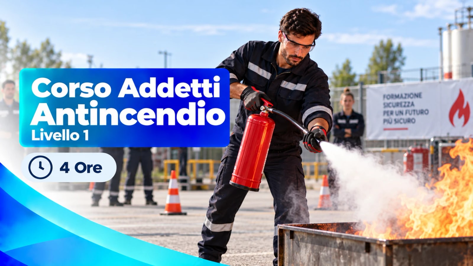 Corso Addetti Antincendio Livello 1 — 4 Ore