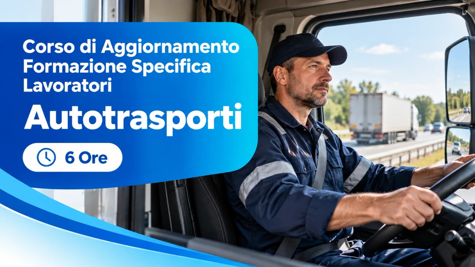 Corso di Aggiornamento Formazione Specifica Lavoratori — Autotrasporti — 6 Ore