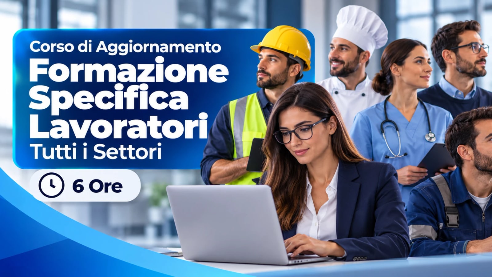 Corso di Aggiornamento Formazione Specifica Lavoratori — Tutti i Settori — 6 Ore