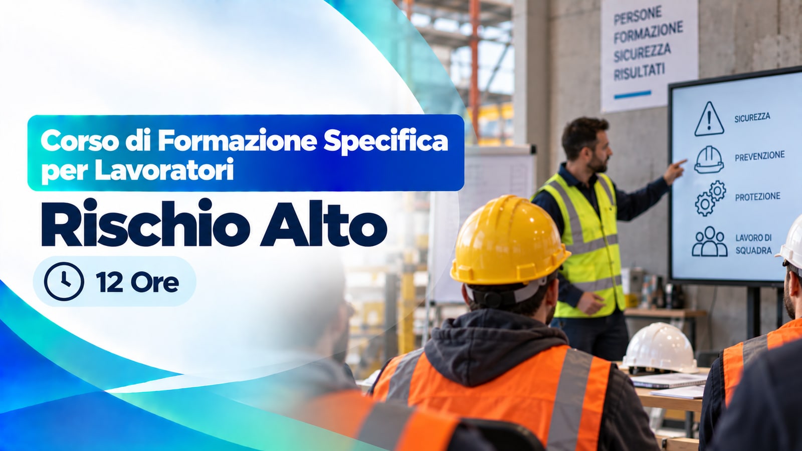 Corso di Formazione Specifica per Lavoratori — Rischio Alto — 12 Ore