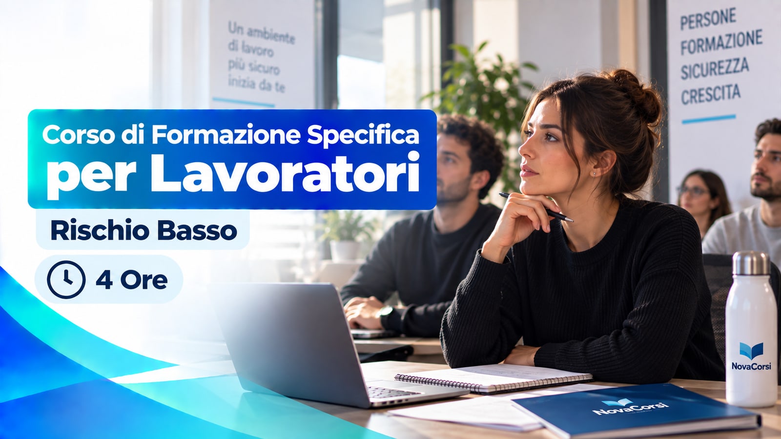 Corso di Formazione Specifica per Lavoratori — Rischio Basso — 4 Ore