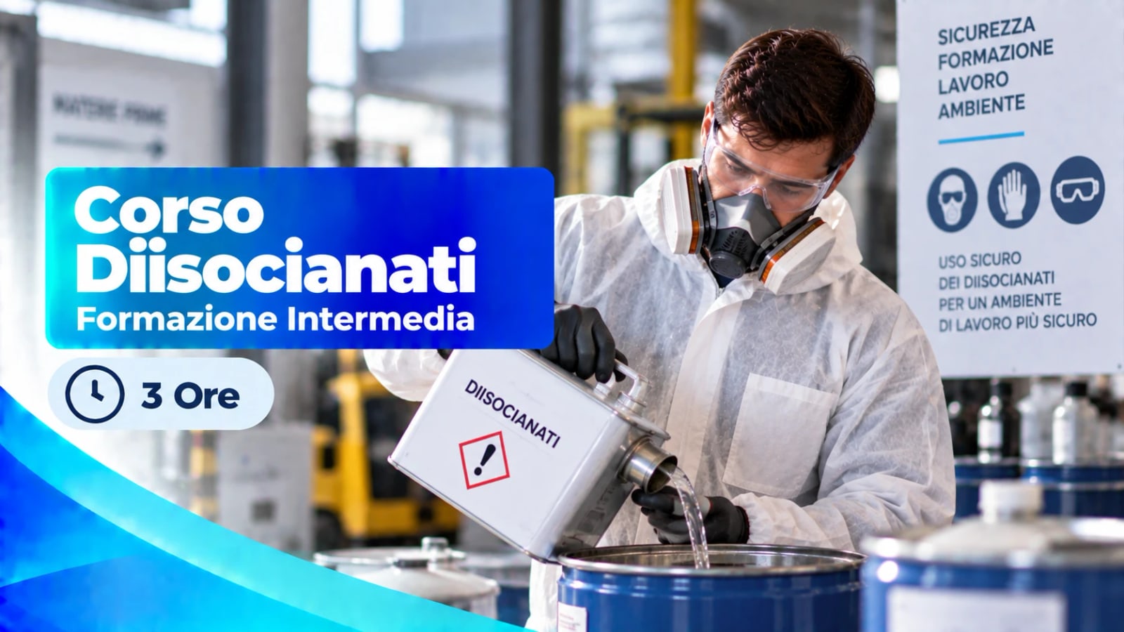 Corso Diisocianati Formazione Intermedia — 3 Ore